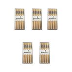 Desenli Yıkanabilir Kore Japon Çin Bambu Chopsticks Yemek Çubuğu - 24 Cm. - 5 Çiftlik 5 Paket
