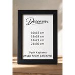 Desenova Siyah Ahşap Resim Çerçevesi, Poster, Tablo ve Fotoğraf Çerçeveleri