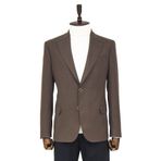 Desensiz Slim Fit Spor Kahverengi Erkek Ceket - Wessi