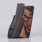Desert Eagle Ceviz Ağacı Tabanca Kabzesi Joker Temalı T94