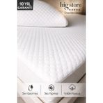 Desert Touch Full Kenar Su Sıvı Geçirmez Yatak Koruyucu Alez Tek-Çift Kişilik Battal Boy Alez - Beyaz - 200 x 200 cm