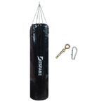 Desfabe Boxing Star 150x38 Cm Zincirli Boks Kum Torbası Siyah+Askı Aparatı