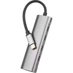 Desfree TYPE C TO USB-C ÇOKLAYICI 60W ŞARJ ADAPTÖRÜ USB 3.0 5 İN 1 PD ÇOĞALTICI ÇEVİRİCİ