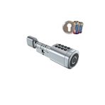 Desi QUiC Q001 Akıllı Silindir Kilit Uygulama-Parmak İzi-Tuş-Kart (Rozet ve Pil Dahil)