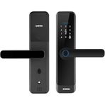 DESi QuiC Q015 Akıllı Kilit, Parmak İzi Okuyucu, Tuş Takımı ve RFID Kart Özellikli, WiFi Hub Uyumlu(haricen satılır), iOS/Android Destekli, Siyah, 35-65mm Kapı Kalınlığı için