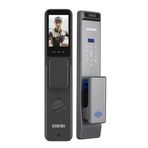 DESi QUiC Q030+ Akıllı Kilit, Yüz Tanıma, Avuç İçi Damar İzi, Parmak İzi, Wi-Fi, Kart Okuyucu, Görüntülü Görüşme, Gri