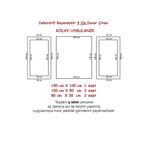 Design Cave Dekoratif Boyanabilir 4 Cm Duvar Çıtası
