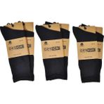 Design Erkek Natural Organik Naylonsuz Çorap 6'lı - 40 - 42 - Siyah