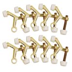 Design House 181768 Standart Menteşe Pimi Kapı Stoperi, 10'lu Paket, Cilalı Pirinç, 10 Adet
