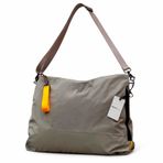 Design Studio Travel Sling Bag Large - Gri Omuz Çantası, Su İtici Kumaş, Ayarlanabilir Askılı Şehir ve Seyahat Çantası