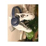 DESIGNBY İskelet Kulaklık Standı, Dinazor Kafası Kulaklık Tutucu, Dino Stand