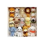 designbyoykum 14'lü Minik Amigurumi Örgü Oyuncaklar RENKLİ
