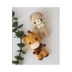 designbyoykum HEDİYELİK OYUNCAK MİNİK ZÜRAFA VE AYICIK KARIŞIK