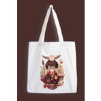 designedfy Harry Potter Asa Baskılı Su Geçirmez Bez Çanta
