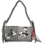 Desigual %70 Pamuk, %13 Polyester, %11 Viskoz, %6 Lyocell Siyah Kadın Omuz Çantası 26SAXD182060