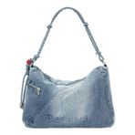 Desigual Aksesuar Koleksiyonundan Denim Omuz Çantası