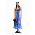 Desigual Elbise 5003152467, Mavi, S