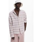 Desigual Pembe Erkek Regular Fit Gömlek 25WMCW19_CAM_ALVARO - Beyaz - XL