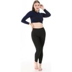 Desimo Lüx Termala Tayt - Siyah - L - XL