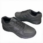 Desimod Luttoon Büyük Numara 45-46-47-48 Ortopedik Memory Foam Esnek Tabanlı Spor Ayakkabı - Siyah