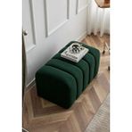 Desin Bench, Teddy, Beyaz Yumuşak Puf ,bench Makyaj Pufu . Puf Minder Yeşil
