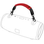 Desing Wish Çıkarılabilir hoparlör sap bandı, JBL Xtreme/Xtreme 2/Xtreme 3/W-King X10/Zealot S67 ile uyumlu, taşınabilir, kablosuz Bluetooth hoparlör, dış mekan seyahat hoparlörü (kırmızı)