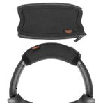 Desing Wish Kulaklık kafa bandı kılıfı, yıkanabilir, toz geçirmez, yumuşak, Sony WH-1000xm2 WH-1000xm3 WH-1000xm4 ile uyumlu, kulaklık koruyucu kılıf, kafa bandı yastığı, kulaklık kapağı (siyah)