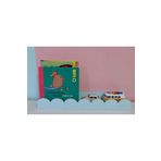 DesingbabyM 3'lü Renkli Montessori Bebek ve Çocuk odası duvar rafı/kitaplık/oda aksesuarı