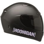 Desingonb Hoonıgan Yazılı Hologram Motosiklet Kask Sticker Etiket Modeli - 60 - Renkli