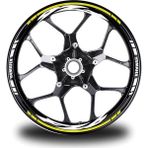 Desingonb Sarı Yamaha Fz6 Jant Sticker Etiket - 60 - Renkli