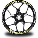 Desingonb Sarı Yamaha R1M Jant Sticker Etiket - 60 - Renkli
