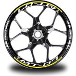 Desingonb Turuncu Yamaha FZ6R Takım Jant Sticker Etiket - 60 - Renkli