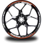 Desingonb Turuncu Yamaha Yzf R3 Takım Jant Sticker Etiket - 60 - Renkli