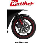 Desingonb Yamaha mt 25 Neon Yeşil Takım Sticker ve Jant Sticker Modeli - 60 - Renkli