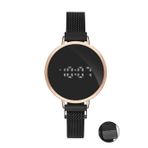 Desingshop DSG0807FG Mıknatıslı Hasır Kordon Dijital Dokunmatik Unisex Kol Saati