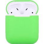 Desingshop Silikon Kılıf AirPods 1 ve 2 Nesil için, Yeşil Renk Koruyucu Kulaklık Kılıfı