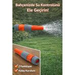 Desıphon Lans Ayarlı Hortum Ucu 08 Basınçlı & Yağmurlama Sulama Başlığı Bahçe Araç Yıkama Hortum Aparatı