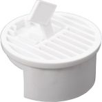 Desiphon Yer Süzgeci Izgarası 1 Adet Suya Dayanıklı Pratik Gider Kapağı Plastik Malzeme