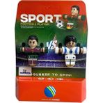 Desktop Games Bas-Döndür Mini Masaüstü Futbol Oyunu – Çift Sporcu (7r-10ç) - Renkli