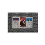 DESMARK 50x90 Üçlü Milli Levha Alüminyum Çerçeve (istikal Marşı Ve Gençliğe Hitabe