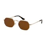 Despada DS 2180 C1 53 Gold Metal Geometrik Unisex Güneş Gözlüğü