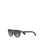 Despada DS 2374 C1 Oval Siyah Gri Asetat Unisex Güneş Gözlüğü