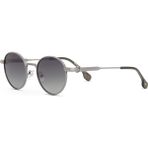 Despada Ds 2412 C 2 Metalik Yuvarlak Unisex Güneş Gözlüğü - Gun Metal