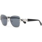 Despada Ds 2459 C2 Silver Geometrik Kadın Güneş Gözlüğü - Gümüş