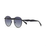 Despada DS 2482 C1 55 Unisex Oval Siyah Metal Güneş Gözlüğü