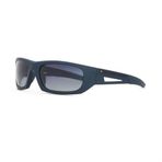 Despada DS 2484 C3 60 Unisex Geometrik Mavi Kemik Güneş Gözlüğü
