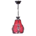 Dessa Lucea HUNDLE KIRMIZI-KROM TEKLİ AVİZE
