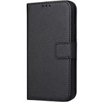 DESSEN Oukitel C33 için kılıf, cüzdan tarzı yumuşak cep telefonu kılıfı, esnek poliüretan deri koruyucu kılıf, kart bölmeli, mıknatıslı kilit, tutucu kapak kılıf. Siyah