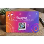 Destade Işletmeler Için Instagram Yönlendirme Kartı Nfc + Qr Kod Müşteri Etkileşim Kartı - İnstagram