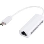 Deste Elektronik USB Type-C To Ethernet Dönüştürücü USB To RJ45 Dönüştürücü (Telefona Uymaz)